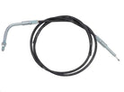 150cc dirt bike reverse cable with black housing and metal connectors