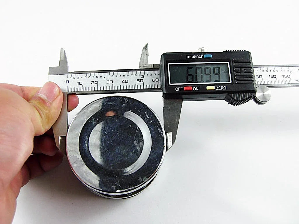 ChinesePartsUSA 35mm dirt bike air filter, replacement part for motorcycle engine air intake, with a clean, cylindrical design.