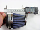 44mm Air Filter for dirt bikes by ChinesePartsUSA, showing the cylindrical filter element and mounting flange.