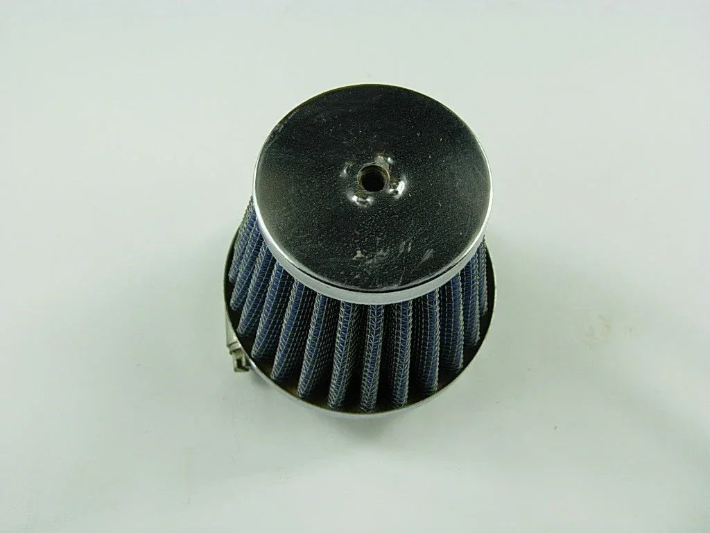 48mm dirt bike air filter by ChinesePartsUSA, showing the cylindrical foam filter element for engine airflow.