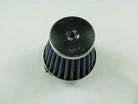 48mm dirt bike air filter by ChinesePartsUSA, showing the cylindrical foam filter element for engine airflow.