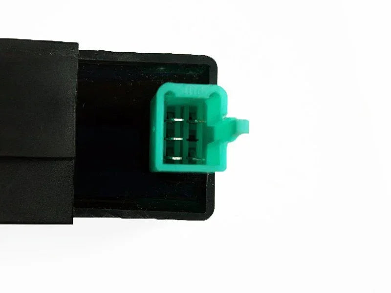 5-pin CDI ignition module for 50cc to 125cc dirt bikes, horizontal style, compatible with ChinesePartsUSA brand engines.