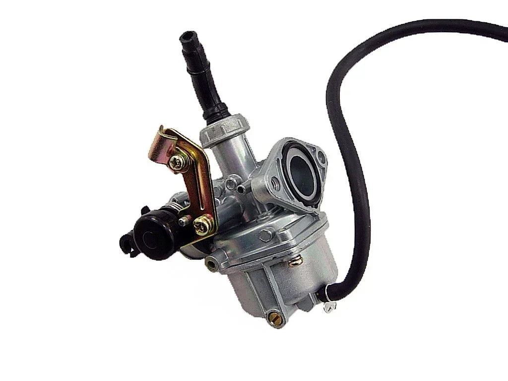 50cc-110cc PZ19 Carburetor with choke cable bracket and dual fuel petcock for dirt bike engines from ChinesePartsUSA
