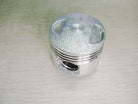 Horizontal 50cc engine piston set for dirt bikes, compatible with ChinesePartsUSA 50cc dirt bike engine parts.