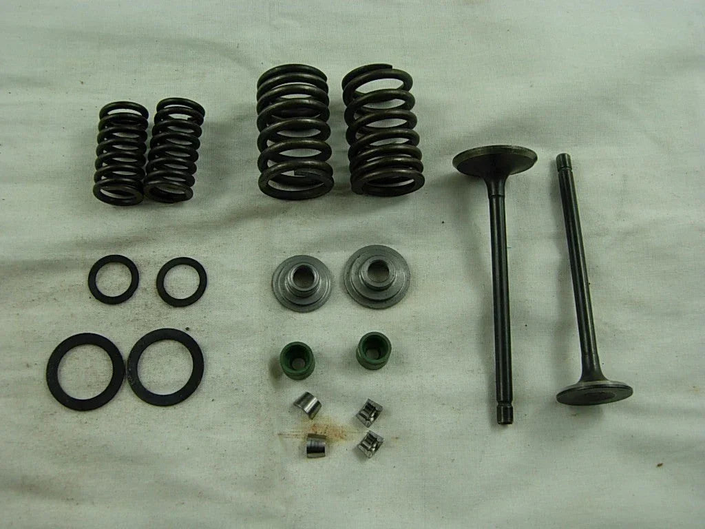 CG200 200cc valve assembly for air-cooled dirt bikes, includes 163ml component, by ChinesePartsUSA.