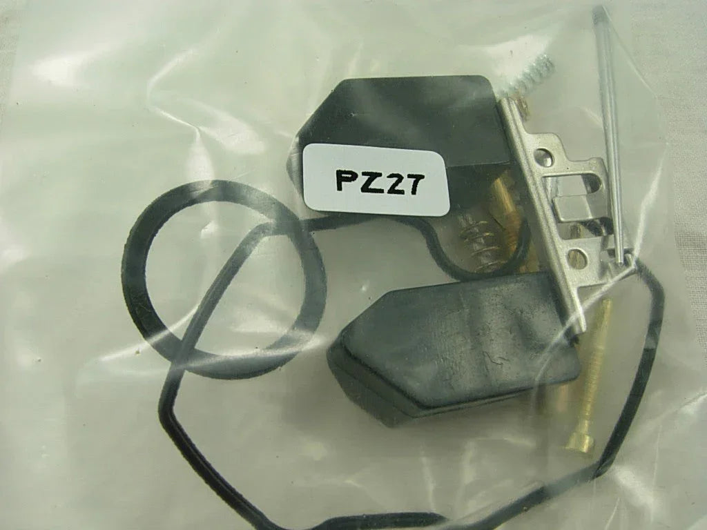PZ27 27mm carburetor repair kit for CG200cc dirt bike engine, ChinesePartsUSA, includes gaskets and seals for maintenance.