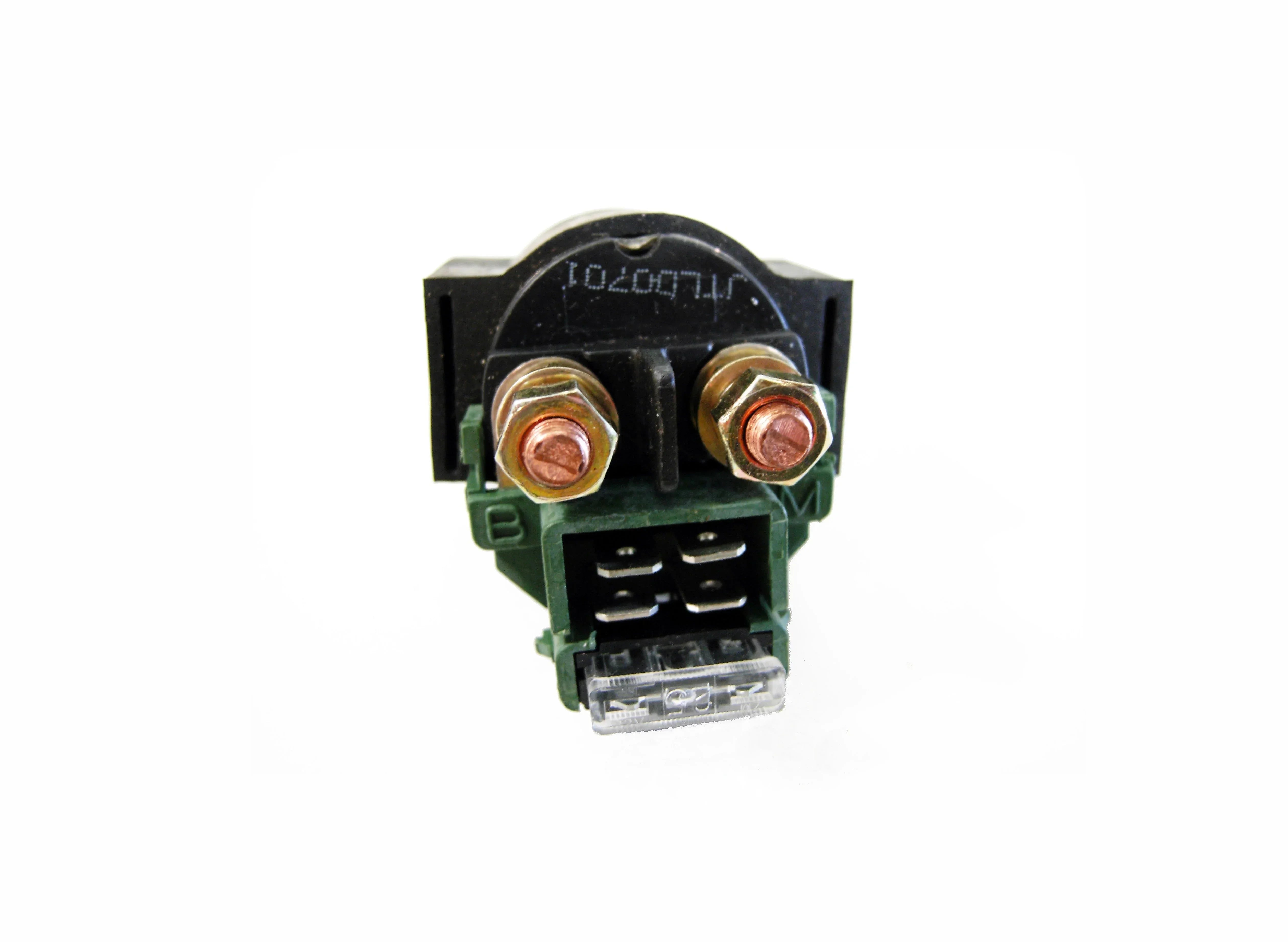 ChinesePartsUSA starter relay for 163ML 250cc dirt bikes, electronic motorcycle part with wiring and connectors.