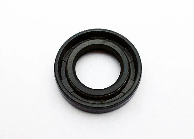 17x30x5 oil seal crankcase gasket for GY6 50cc scooter or ATV, black, on white background