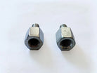 2X motorcycle 8mm reverse mirror conversion screw adapters for standard motorcycle mirrors by ChinesePartsUSA.