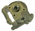 39mm 50cc GY6 cylinder head without valve from ChinesePartsUSA, featuring metal cooling fins and mounting surface.
