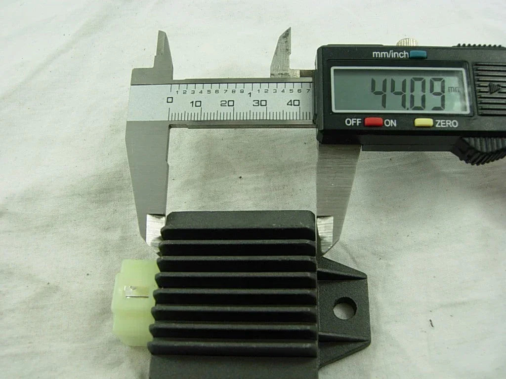 4-pin voltage regulator rectifier for GY6 50cc to 150cc Chinese moped, scooter, and ATV from ChinesePartsUSA