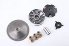 GY6 50cc complete variator kit with roller weights for scooter or moped engine