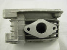 47mm EGR style cylinder head for GY6 80cc scooter engine without valve, ChinesePartsUSA automotive parts.