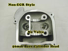 50mm 100cc GY6 Cylinder Head w/o valve - ChinesePartsPro