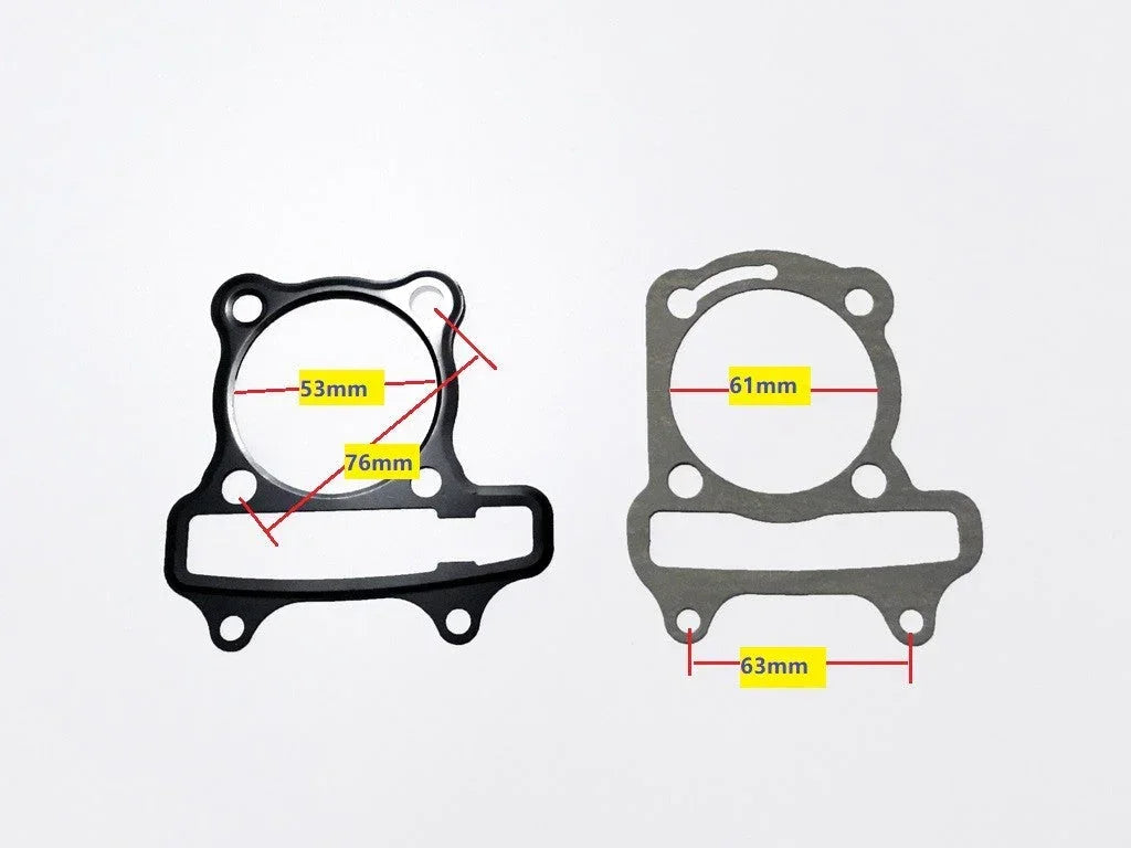 125cc GY6 Long-Case Gasket Set