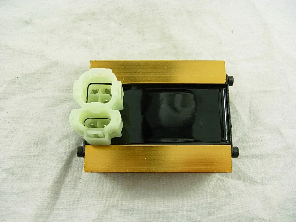 6-pin GY6 performance CDI box for scooters, ATVs, go-karts, and mopeds, compatible with 50cc to 150cc engines from ChinesePartsUSA.