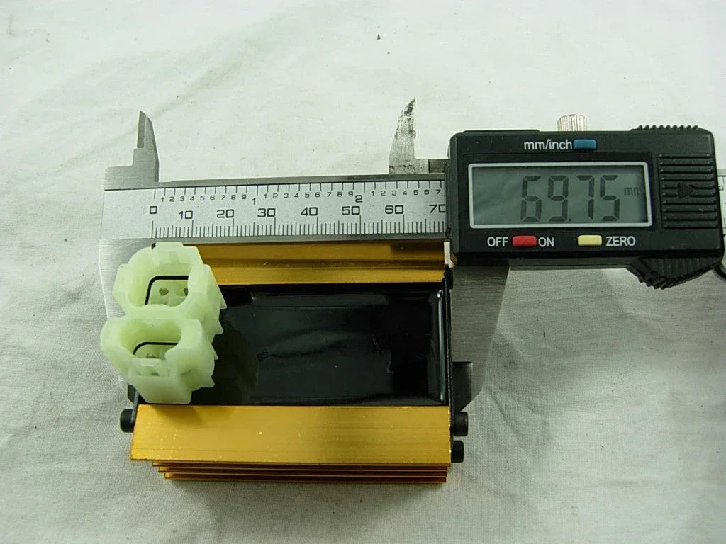 6-pin GY6 performance CDI box for scooters, ATVs, go-karts, and mopeds, compatible with 50cc to 150cc engines from ChinesePartsUSA.