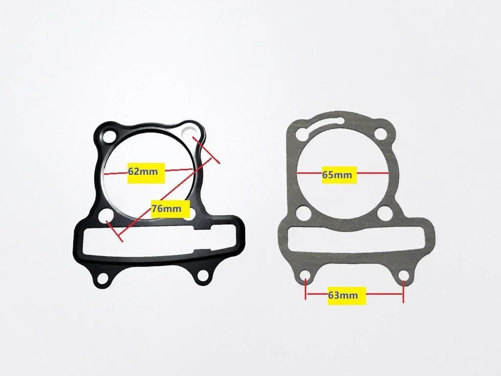 180cc GY6 Long-Case Gasket Set