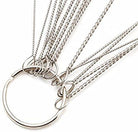 Stainless steel motorcycle throttle cables with metal rings and braided ends for dirt bikes and ATVs
