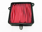 Air filter for GY6 50cc scooter from ChinesePartsUSA, showing a clean, cylindrical filter element for engine air intake.