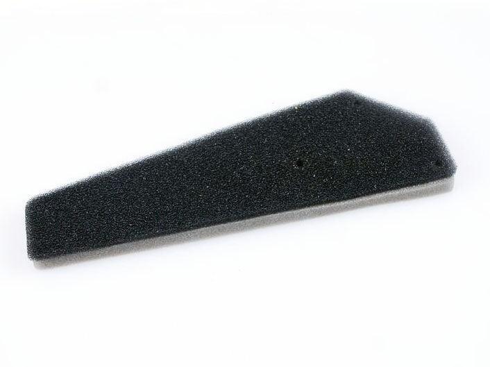 Black foam air filter for motorcycle, ATV, or dirt bike engine performance