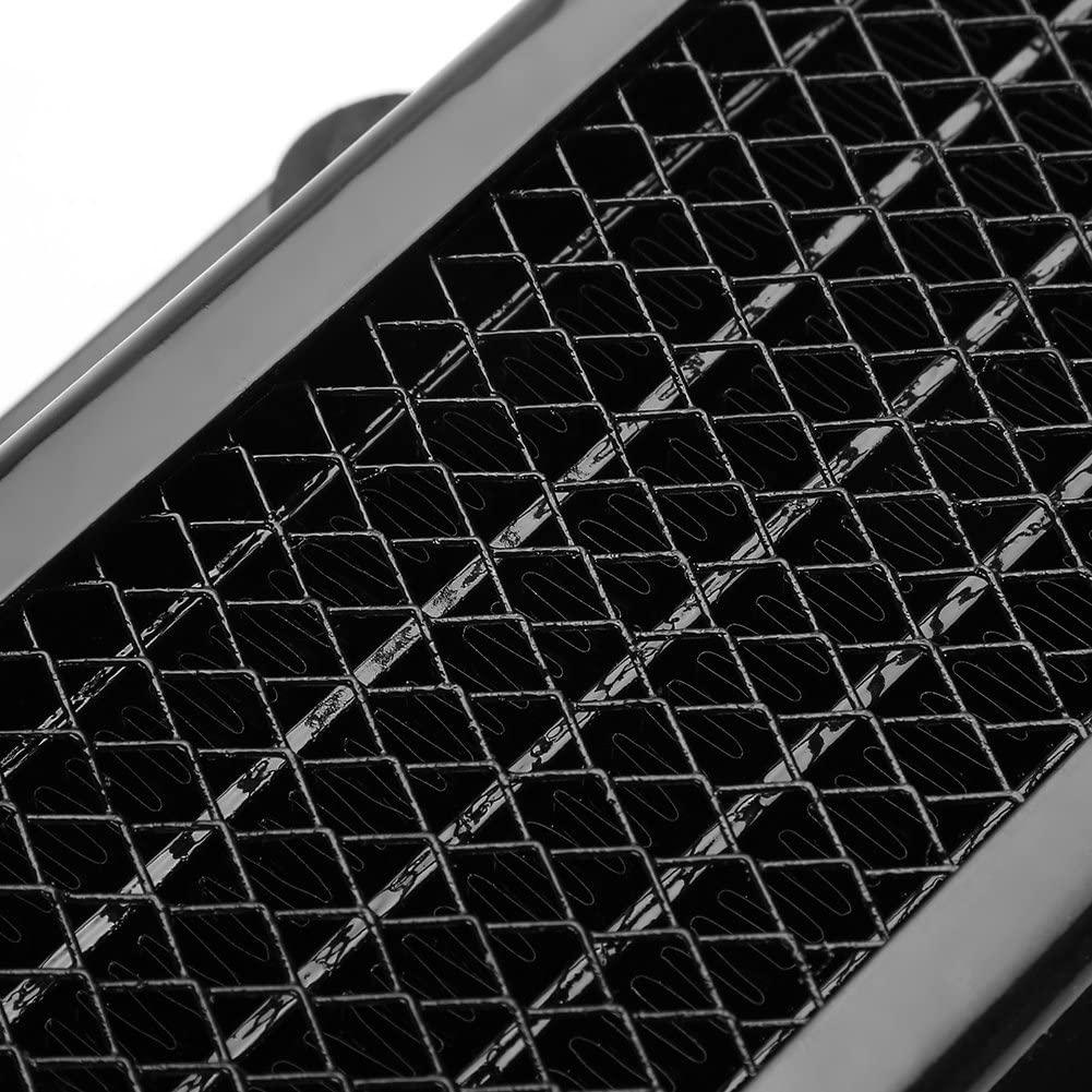 Black aluminum 65ml engine oil cooler radiator for 100CC-250CC motorcycle, dirt bike, or ATV by ChinesePartsUSA.