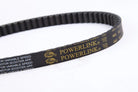 Gates Powerlink 669-18-1 drive belt for GY6 50cc scooter or moped, black with yellow text