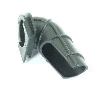 Breather tube for GY6 125cc scooter engine, black plastic part from ChinesePartsUSA, used in engine ventilation systems.