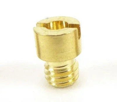 Carburetor CVK main jet (80) for GY6 50cc engines, featuring a precision design for optimal performance.