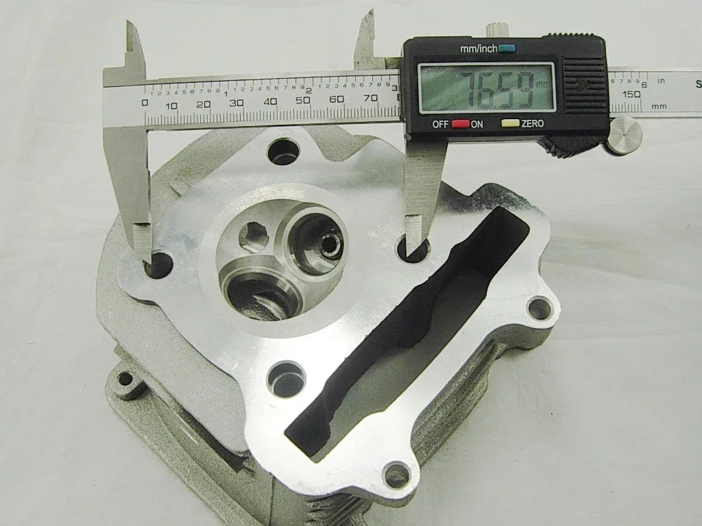 Cylinder Head Egr GY6 125CC w/o Valve 52.4mm bore - ChinesePartsPro