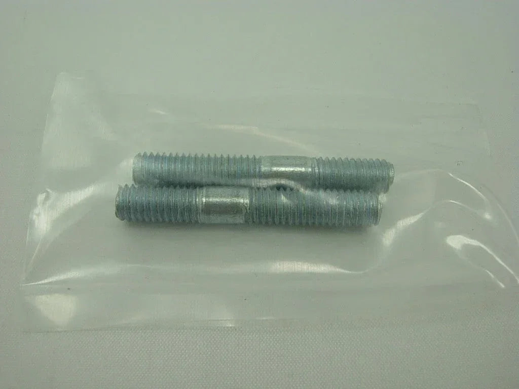 Duel head bolt M6x40 in two pieces, featuring sturdy construction for secure fastening, from ChinesePartsUSA.