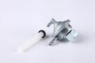 GY6 50cc fuel gas oil valve with filter for scooter or ATV engine on white background