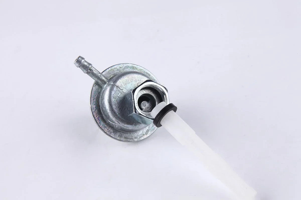 GY6 50cc fuel gas oil valve with filter for scooter or ATV, metal and plastic part
