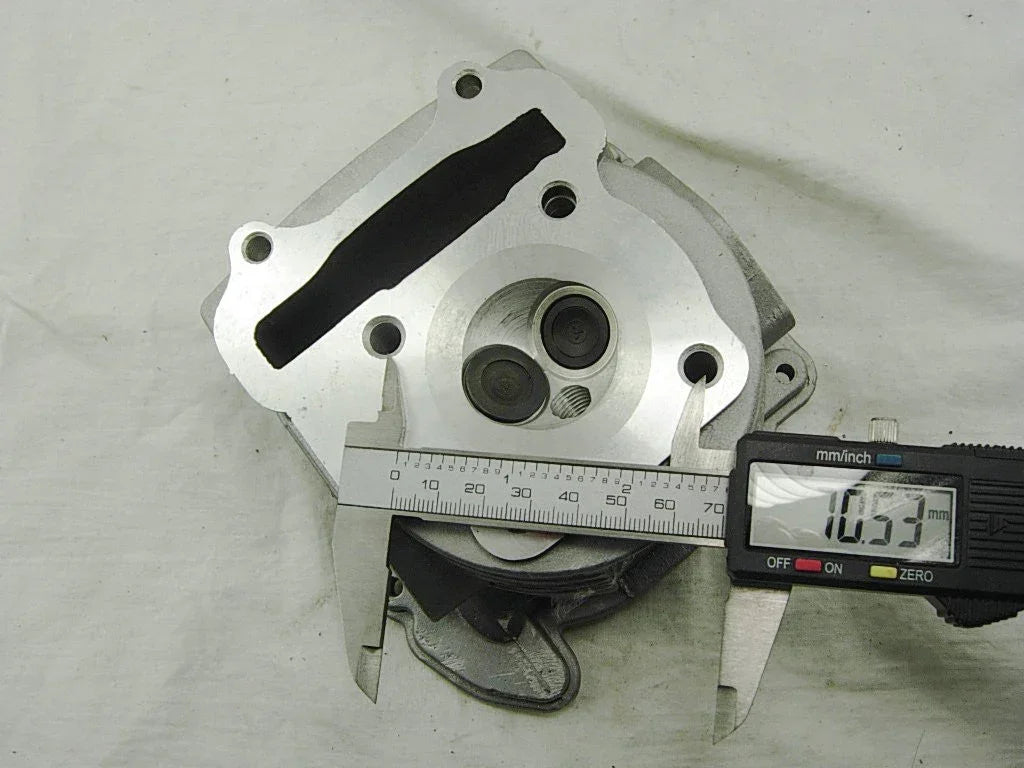 GY6 80cc 47mm Bore non-EGR cylinder head with 69mm valve - ChinesePartsPro