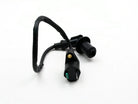 Black ignition coil for GY6 50cc 150cc Chinese scooter or ATV on white background
