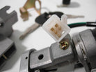 ChinesePartsUSA ignition key switch set with multiple keys and wiring components for vehicle ignition systems.