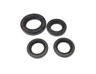 oil seal kit for 125cc 150cc GY6 engines, four black rubber seals on white background