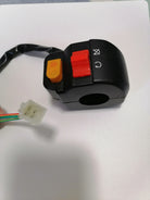 ChinesePartsUSA start and kill switch for the right side, motorcycle or vehicle safety switch, black plastic component.