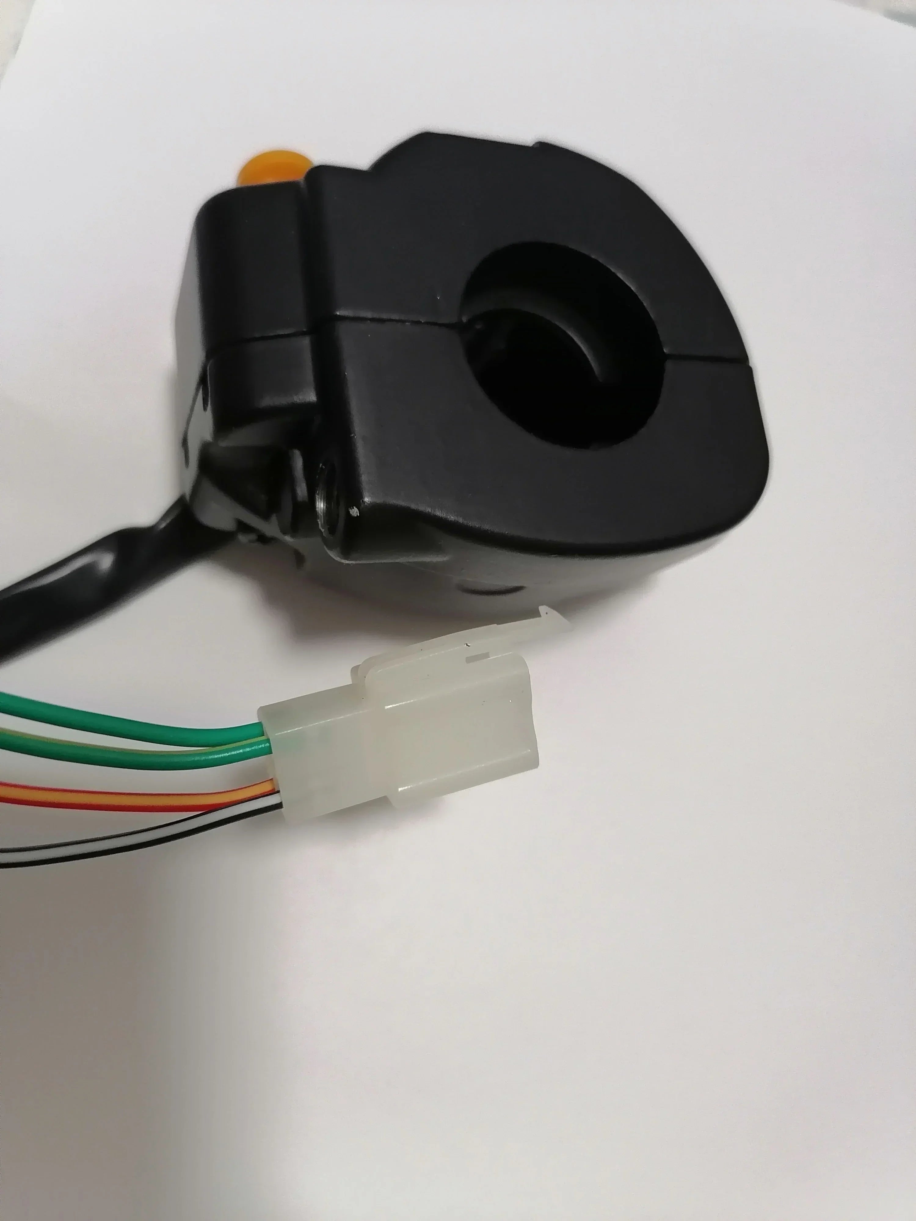Right side start and kill switch for motorcycles by ChinesePartsUSA, close-up view of the switch mechanism and wiring.