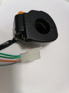 Right side start and kill switch for motorcycles by ChinesePartsUSA, close-up view of the switch mechanism and wiring.