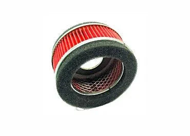 Stock air filter for GY6 125cc engine, compatible with ChinesePartsUSA motorcycle parts, shown in a close-up image.