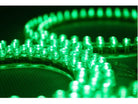 Green LED flexible light bar for cars, 24cm PVC strip from ChinesePartsUSA, suitable for universal automotive accessories.