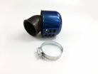 Universal 38mm 30-degree performance air filter cleaner by ChinesePartsUSA, shown in a close-up view.