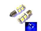Blue 5050 LED car bulb by ChinesePartsUSA, 12V universal accessory for automotive lighting and upgrades.
