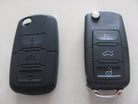 Remote Flip Key FOB silicone black key case cover holder VW