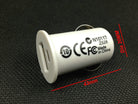 Mini USB Car Cigarette Lighter Charger for iPhone