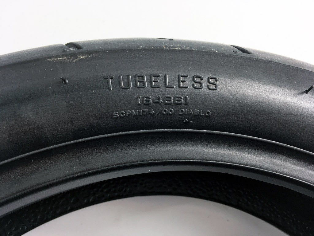 Tire 120/70-12 Tubeless Front/Rear Motorcycle Scooter Moped - ChinesePartsPro