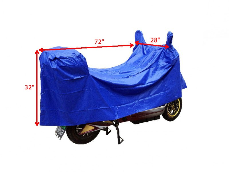 Superior Travel Dust Motorcycle Rain Weather Cover Large size - ChinesePartsPro