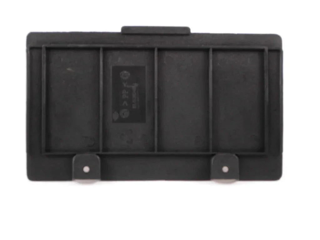 Black battery cover lid for electronic device, compatible with various models, made by vendor-unknown.