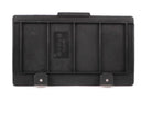 Black battery cover lid for electronic device, compatible with various models, made by vendor-unknown.